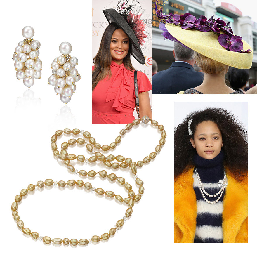 Top Middle Boxer Laila Ali, Bottom Right Michael Kors Fall 2018 runway at NYFW