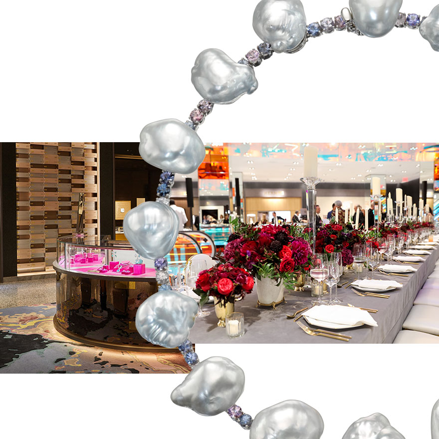 Set for private grand opening dinner