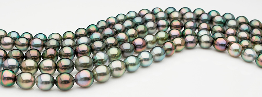 Oval Tahitian Pearl Strands