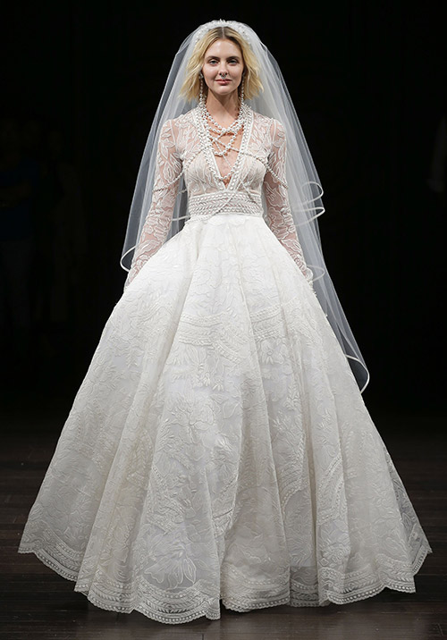 Naeem Khan Spring 2018 Bridal