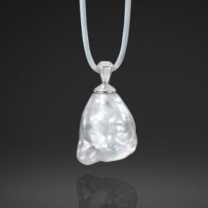 South Sea Baroque Pearl on Silk Cord