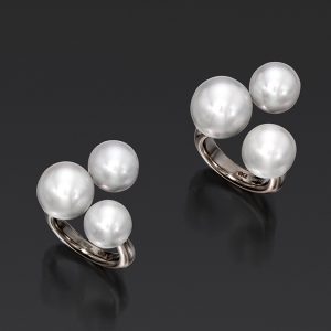 Small Bubble South Sea Pearl Ring by Sean Gilson for Assael