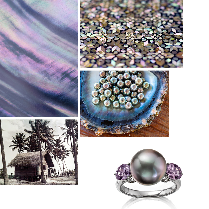 Mother-of-Pearl Collage