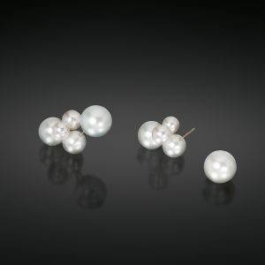 Two-Piece Bubble Earrings by Sean Gilson for Assael