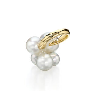 Multi-Bubble South Sea and Akoya Pearl Ring by Sean Gilson for Assael