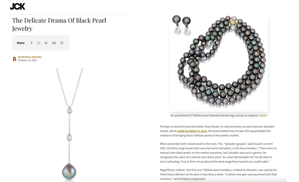 jck black pearl