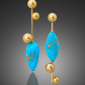 Sand and Sea Earrings from the Modern Mobiles Collection