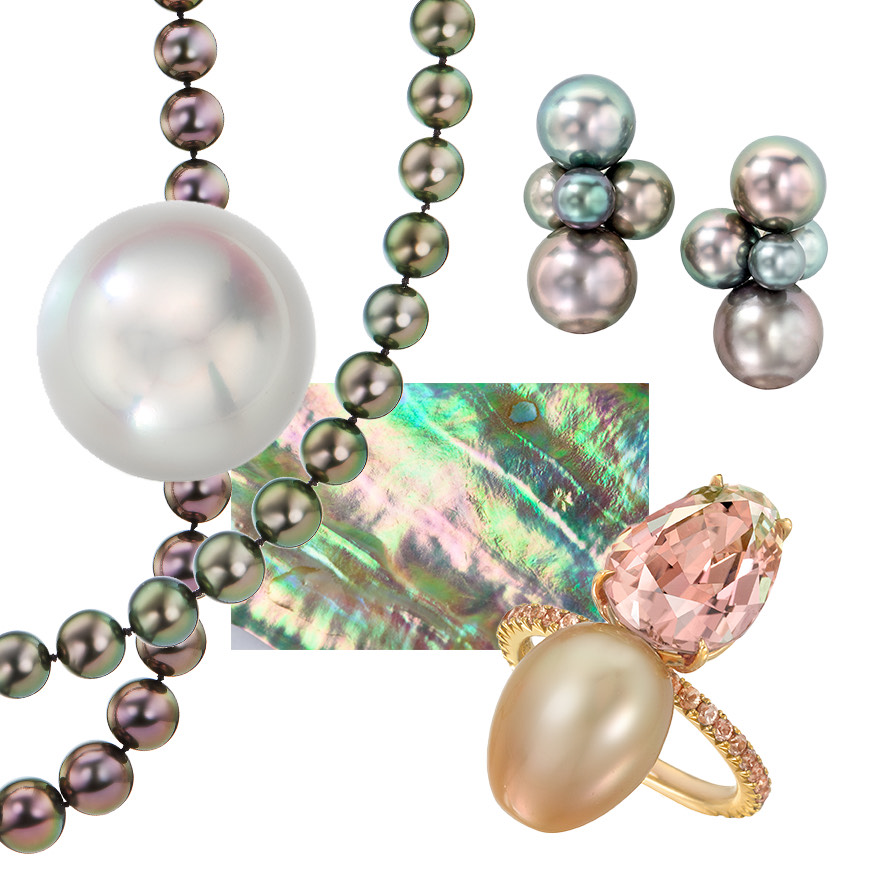 Tahitian Bubble Earrings by Sean Gilson for Assael