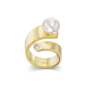 Assael Akoya Pearl Medium Wrap Ring by Sea Gilson for Assael