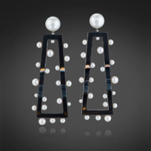 Assael avant-garde South Sea Cultured Pearls earrings