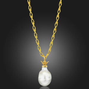 South sea baroque pearl pendant